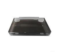 Cubierta rígida transparente para GPD WIN para MINI diseñada para resistencia a caídas y mantenimiento visual a largo plazo (negro transparente)