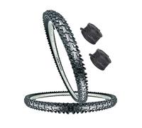 Cubierta Rueda Neumatico para Bicicleta Mountain Bike niño 24" X 1,95 + Cámaras