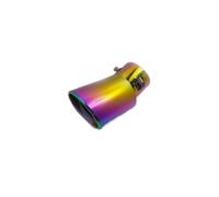 Cubierta Salida Tubo Extremo Silenciador Escape Acero Inoxidable Para Suzuki Para Alto 2009-2016 Garganta Cola Coche(1 piece 4)