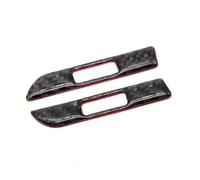 Cubierta Salida Ventilación Aire Acondicionado Lateral Consola Central Fibra Carbono Embellecedor Para A5 A4L 2009 2010 2011 2012 2013 2014 2015 2016 Interior Coche Cubierta Panel