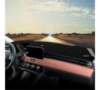 Cubierta salpicadero Alfombra Para HR-V Para HRV Para Vezel Cubierta Para Tablero Instrumentos Coche Escritorio Parasol Anti-UV Mat Tablero Almohadilla Antideslizante(A Red Side LHD)