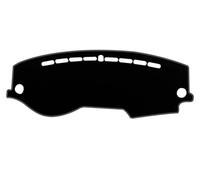 Cubierta Salpicadero Alfombrilla Antideslizante Para Salpicadero Coche Alfombra Sombrilla Para Kia Para Rio 4 Para Tuning K2 Para Xline 2017 2018 2019 2020 2021(Black Edge LHD)