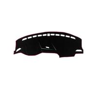 Cubierta Salpicadero Alfombrilla Antideslizante para Salpicadero De Coche Antirayos UV para VW para Tiguan MK2 2017 2018 2019 2020 2021 2022 2023 Alfombrilla Cubierta Tablero(A Red Side LHD)