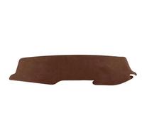 Cubierta Salpicadero Coche Accesorios Salpicadero Coche Alfombrillas Evitar Luz Para Toyota Para Hilux 2015 2016 2017 2018 2019 2020 2021 2022 2023(Brown RHD)