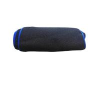 Cubierta Salpicadero Coche Alfombra Capa Almohadilla Protectora Para Hyundai Para Solaris 2 2017-2021 Alfombra duradera(Blu,RHD)