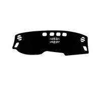 Cubierta salpicadero Coche Compatible con A4 A4L B9 2017 2018 2019 2020 Car Styling Dashboard Cover Pad Sunshield Protect Carpet(Left Hand Drive,Black Black Edge)