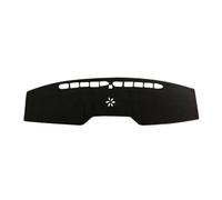 Cubierta salpicadero Coche Compatible con Ford para Mustang S550 GT F-35 GT350 GT500 2015-2022 Cubierta Interior para Tablero Automóvil Tapete para Parasol Alfombra(Right Hand Drive,Black Black Edge)