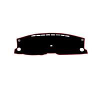 Cubierta salpicadero Coche Compatible con Honda para HR-V para Vezel 2022 2023 2024 Cubierta para Tablero De Instrumentos Parasol Y Alfombra(Right Hand Drive,Black Red Edge)