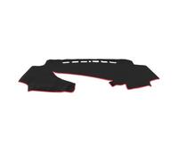 Cubierta salpicadero Coche Compatible con Toyota para Verso AR20 2009 2010 2011 2012 2013 2014 2015 2016 2017 2018 Cubierta para Tablero Automóvil Que Evita Las Almohadillas De Luz(Red Side)