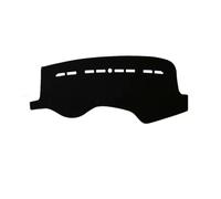 Cubierta salpicadero coche Cubierta de tablero evitar luz alfombrilla antideslizante antisuciedad parasol protección salpicadero para Fiat para Bravo 2007-2014(Left Hand Black)