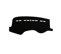 Cubierta salpicadero coche Cubierta de tablero evitar luz alfombrilla antideslizante antisuciedad parasol protección salpicadero para Fiat para Bravo 2007-2014(Right Hand Black)