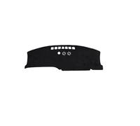 Cubierta salpicadero coche Funda Para El Salpicadero Para Kia Para EV3 GT Line 2024-2025 Sin HUD Franela Negra 1 Unidad