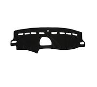 Cubierta salpicadero coche Funda para el salpicadero Para Volvo Para S80 1999 2000 2001 2002 2003 2004 2005 2006(Right Hand Black)