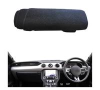 Cubierta salpicadero coche Para Ford Para Mustang 6.ª generación 2015 2016 2017 2018 2019 - Cubierta tablero automóvil, alfombra, tapete, almohadilla protectora contra el sol Fundas Salpicadero(LHD Bl