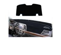Cubierta Salpicadero Coche Para Kia Para K4 Para Cadenza Consola Central Delantera Trasera Parasol Almohadillas Decorativas Con Aislamiento Térmico(Black)