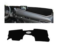 Cubierta salpicadero Coche para Mazda CX-30 CX30 CX 30 DM 2019 2020 2021 2022 2023 Cubierta Salpicadero Coche Evitar Almohadillas Luz Esteras Parasol Interior Fundas Salpicadero(A LHD NO HUD Black)