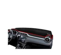 Cubierta salpicadero Coche para MG ZS para MGZS 2017 2018 2019 2020 2021 2022 2023, Alfombrillas Salpicadero Coche, Parasol para Evitar Alfombras Ligeras, Funda Anti-UV Fundas Salpicadero(C-LHD)