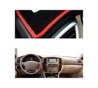 Cubierta Salpicadero Coche Para Toyota Para Land Cruiser LC100 2002 2003 2004 2005 2006 2007 Dash Board Dash Mat Pad Carpet Cover Sun Shade JUNOOS(LHD 2)