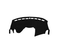 Cubierta salpicadero coche Protector De Salpicadero Para Ford Para Escape Para Kuga 2013 2014 2015 2016 2017 2018(Negro)