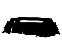 Cubierta Salpicadero Dashboard Cubierta Mat Alfombrilla para Salpicadero De Coche, para Nissan para Note 2015, 2016, 2017, 2018, 2019, 2020, RHD, Parasol(Rojo)