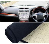 Cubierta Salpicadero Dashboard Cubierta Mat para Toyota para Camry para Aurion XV40 2007 2008 2009 2010 2011 Cubierta para Tablero Instrumentos Automóvil Almohadilla para Parasol(RHD Black)
