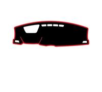 Cubierta Salpicadero para BYD Atto 2 Yuan Up Pro 2024-2026,Coche Alfombrilla Antideslizante Anti-UV Cubre Salpicadero,C-Red