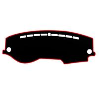Cubierta Salpicadero Para Kia Para Rio 4 Para Tuning K2 Para Xline 2017 2018 2019 2020 2021 Tablero Parasol Alfombra Cubierta Para Salpicadero Coche Mat(Red Edge LHD)