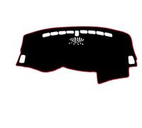 Cubierta Salpicadero Para KIA Para Sportage QL 2016 2021 Cubierta Tablero Automóvil Almohadilla Evitar Luz Parasol Alfombras Tapete Antideslizante(Left Hand Red)