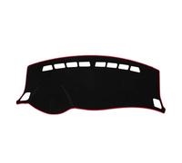 Cubierta Salpicadero para Nissan Sentra B17 Sylphy 2013 2014 2015 2016 2017,Coche Alfombrilla Antideslizante Anti-UV Cubre Salpicadero,B-Red