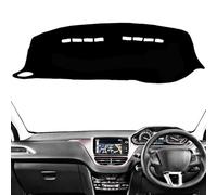 Cubierta Salpicadero para Peugeot 208 2008 2013-2015 2016 2017 2018 2019,Coche Alfombrilla Antideslizante Anti-UV Cubre Salpicadero