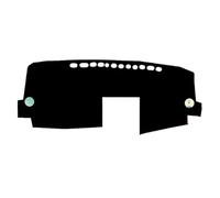 Cubierta Salpicadero para Toyota para Avensis 2003 2004 2005 2006 2007 2008 2009 Cubierta de Tablero Estera Parasol Evitar alfombras de luz Anti-UV Alfombrilla Cubierta Tablero(Black Edge,A LHD)