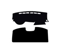 Cubierta Salpicadero Tapete Decorativo Aislante Con Luz Para Consola Central Delantera Y Trasera Para Kia K2 2011-2016(Black)