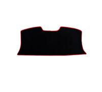 Cubierta Salpicadero Tapete Decorativo Aislante Para Ventana Trasera Para City 2008-2014(Red)
