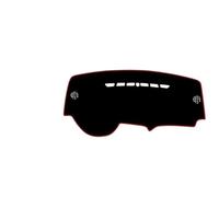 Cubierta Salpicaro Alfombrilla Para Peugeot Para 3008 Para GT 2008-2015 Cubierta Del Salpicadero Coche Evitar Almohadillas De Luz Esteras Protección Solar Funda Antideslizante(Red side)