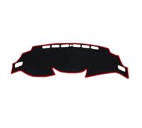 Cubierta Salpicaro Alfombrilla Para Xtrail Para X-trail Para Rogue Para T32 2014-2020 Cubierta De Salpicadero Alfombrilla Para Tablero Alfombra Protectora Solar(Left Hand Drive,Red)