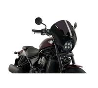 CUBIERTA SEMICARNEADA PUIG DARK NIGHT PARA HONDA CMX1100 REBEL 21-24 DARK SMOKE-