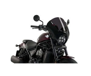 CUBIERTA SEMICARNEADA PUIG DARK NIGHT PARA HONDA CMX1100 REBEL 21-24 DARK SMOKE-