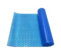 Cubierta solar - Cubierta térmica rectangular para piscina, calentador de piscina con burbujas aisladas, manta solar flotante resistente a los rayos UV para piscinas enterradas y terrestres