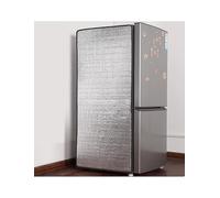 Cubierta solar impermeable para refrigerador al aire libre, pantalla aislante para congeladores verticales y neveras, patio y balcón, protección contra el calor, autoadhesiva, 60 x 170 cm