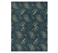 Cubierta solar para cochecito de bebé, red para cochecito, accesorios de viaje, pavo real de ensueño, cian, dorado