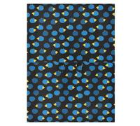 Cubierta solar para cochecito de bebé, resistente al viento, red de viaje, accesorios de viaje, erizo africano, Blu Ray, negro
