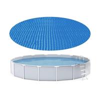 Cubierta solar para lona de burbujas a prueba de polvo | Cubierta de piscina película térmica para jardín, patio, césped, granja, playa, spa, piscina, invierno y verano