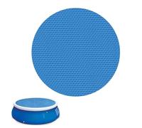 Cubierta solar para piscina, Ø 300 cm, lona solar redonda, plegable, cubierta de burbujas solares, impermeable, se puede cortar a medida, para piscina inflable y calefacción de piscina (Ø 300 cm)