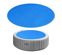 Cubierta solar para piscina: cubierta de PE impermeable engrosada para preservación del calor y protección UV, película aislante plegable al aire libre | Cubierta de verano ideal para piscina