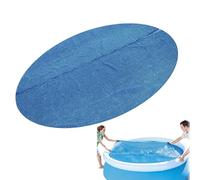 Cubierta solar para piscina enterrada Plegable Impermeable Circular | Cubierta Solar Aislante Para Piscina en Patio Hogar Exterior Verano Parque Infantil