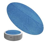 Cubierta Solar Para Piscina Plegable Impermeable Circular | Cubierta Solar Calentadora Para Piscina Enterrada en Patio Hogar Exterior Verano Parque Infantil