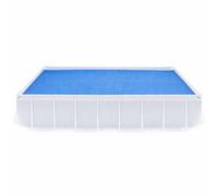 Manta Solar Piscina Redonda Rectangular Cobertura Lona para Piscina Happy People