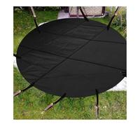 Cubierta solar para piscina, redonda con cuerda de hebilla y clavos de tierra para piscinas interiores y exteriores