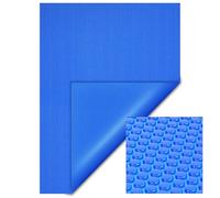 Cubierta Solar Piscina isotérmica Azul Rectangular 4x6m Lona térmica Protectora Cobertor Piscina