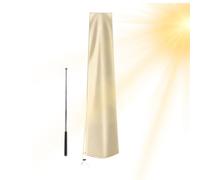 Cubierta Sombrilla Patio | Protector Impermeable Para Parasol Contra Sol Y Lluvia | Para Parasol De Patio | Uso En Exteriores Jardín Trasero Muebles Terraza Piscina Playa